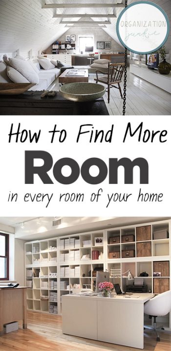 How To Find More Room In Every Room Of Your Home Organization Junkie