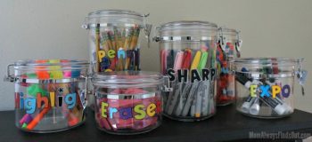 10 Teacher Approved Ways to Store School Supplies