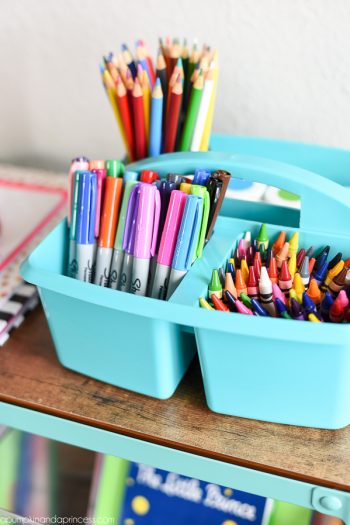10 Teacher Approved Ways to Store School Supplies • Organization Junkie
