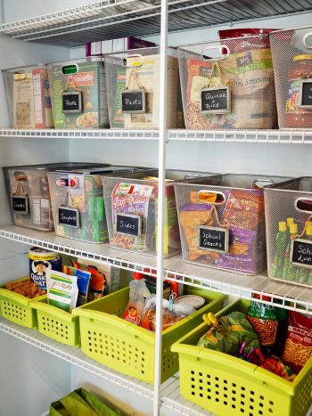 10 Ways to Maintain an Organized Pantry 