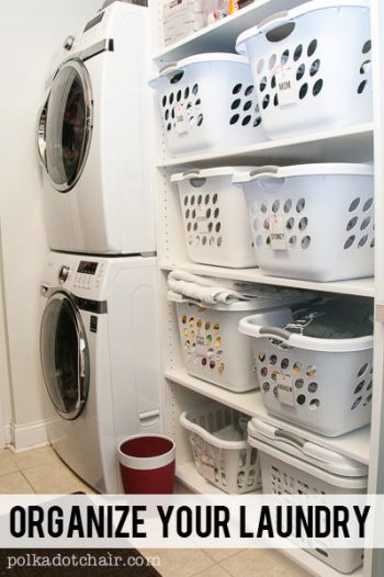 10 Ways to Organize Your Laundry Room10