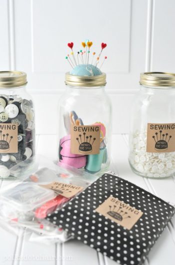 10 Ways to Use Mason Jars to Organize