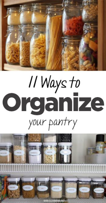 Pantry organization, how to organize a pantry, pantry organization options, kitchen organization, popular pin, DIY pantry organization, easy kitchen storage.