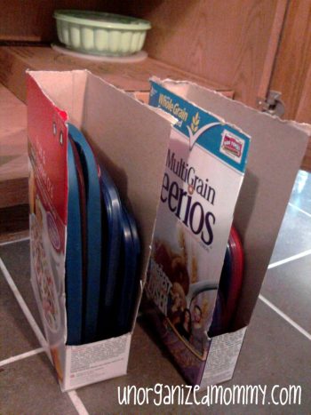 12 Mind-Blowing Ways to Organize with Cereal Boxes