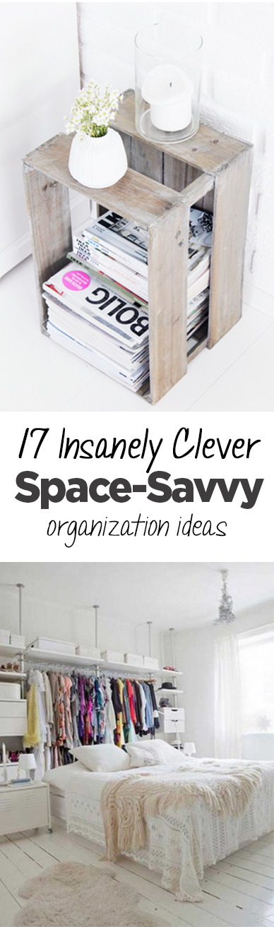 Organization hacks, DIY organization, organizing tips, popular pin, small space organization, small space organization hacks, small space hacks.