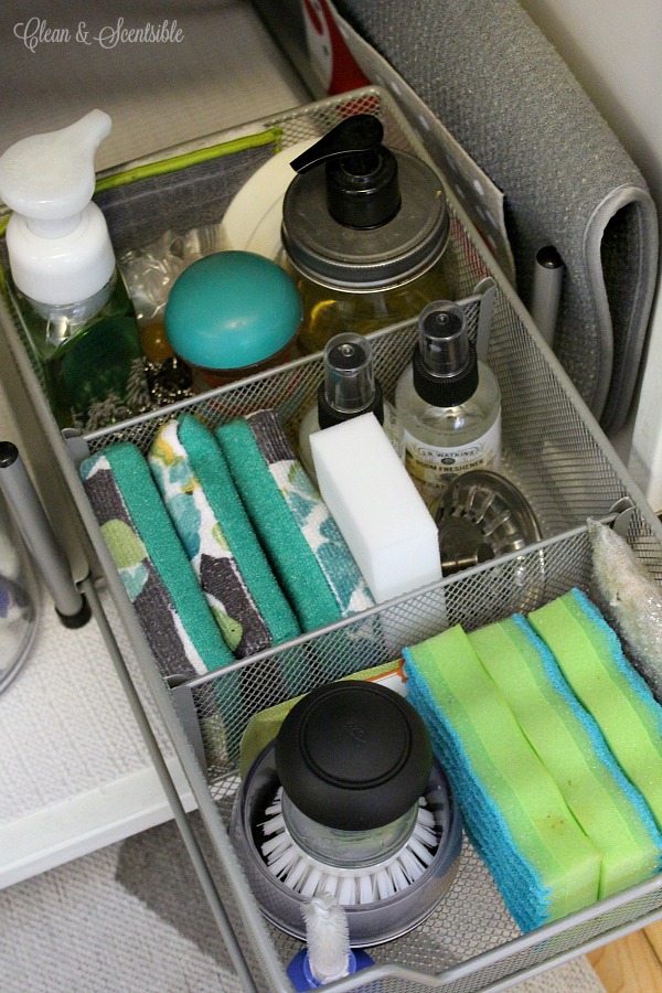 8 Easy Ways to Organize Under the Sink • Organization Junkie