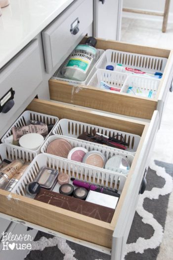 Organize Your Bathroom Drawer for $4