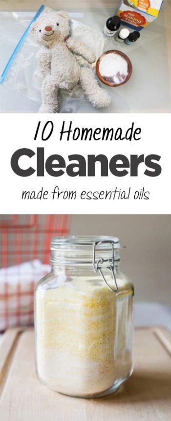 10 Homemade Cleaners Made from Essential Oils