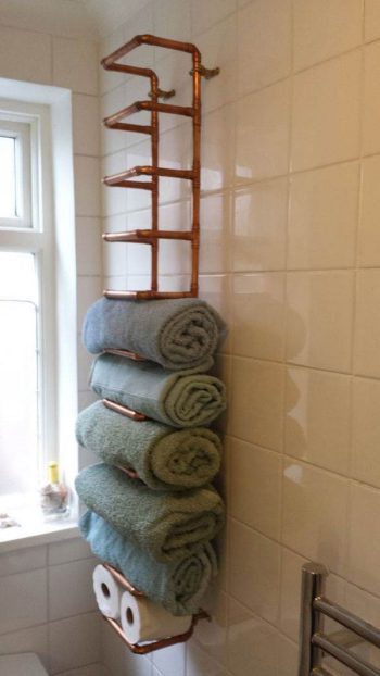 30 Brilliant Bathroom Storage DIYs3