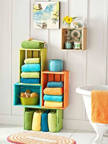 30 Brilliant Bathroom Storage DIYs4