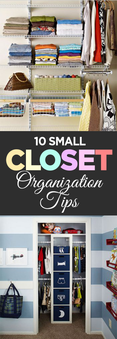 10 Small Closet Organization Tips • Organization Junkie