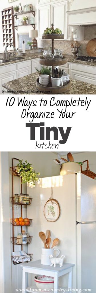 10 Ways to Completely Organize Your Tiny Kitchen - Organization Junkie. Kitchen Organization, Kitchen, DIY Kitchen DIY Kitchen Organization, Clutter Free Home, Declutter Your Kitchen. #cleaning #cleaningtips #cleanyourkitchen #kitchencleaning #kitchen #cleanhomehacke #organization #organize #organizedkitchen