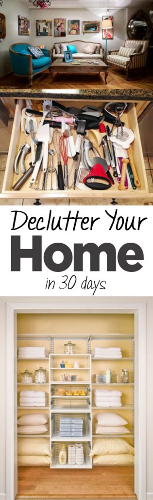 declutter your home in 30 days