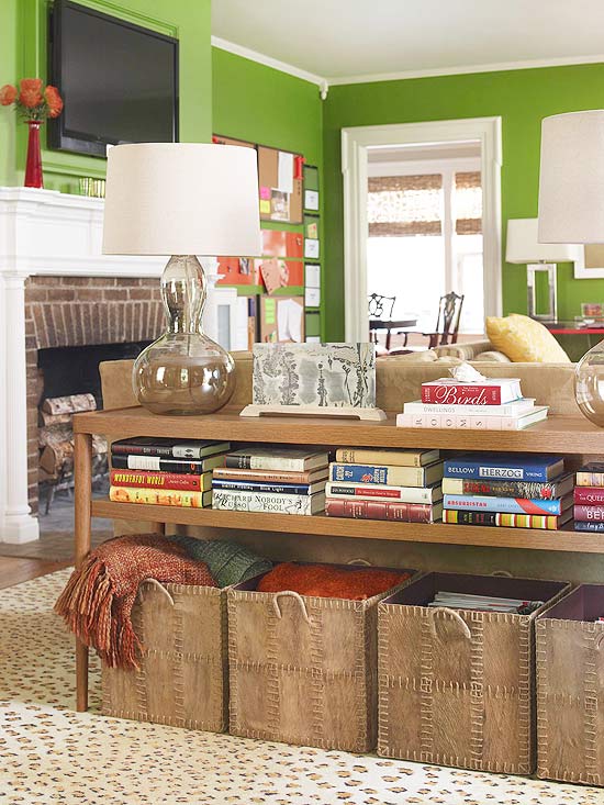 10 Ways You Can Use Your Living Room Furniture as Storage