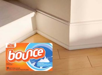 Baseboard and wooden floor - Cleaning Hacks