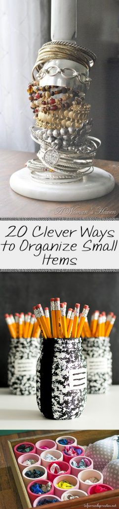 20 Clever Ways to Organize Small Items