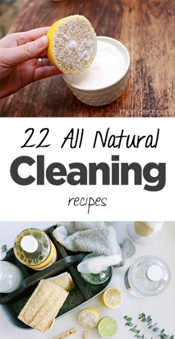 22 All Natural Cleaning Recipes