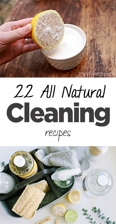 22 All Natural Cleaning Recipes • Organization Junkie 