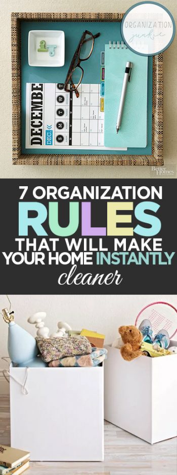 7 Organization Rules That Will Make Your Home INSTANTLY Cleaner| Home Organization, Home Organization Tips and Tricks, How to Organize Your Home, Home Organization Hacks, How to Organize Your Home, Organization Hacks, Organization 101, Clutter Free Living