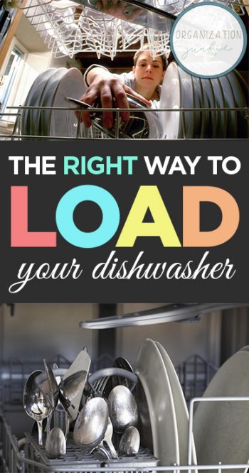 The RIGHT Way to Load Your Dishwasher|How to Load Your Dishwasher, Dishwasher Tips and Tricks, Load Your Dishwasher Fast, Cleaning, Clean Home, Home Cleaning Tips and Tricks, Home Organization, Popular Pin