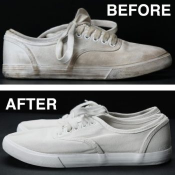 How to Make White Shoes Bright Again| Cleaning, How to Clean White Shoes, Cleaning White Shoes, Cleaning, Cleaning Tips and Tricks, Whiten Fabric, How to Whiten Fabric, Popular Pin 