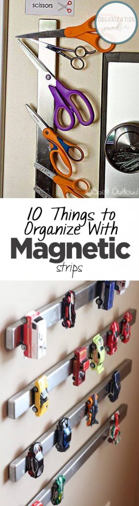  How to Organize With Magnetic Strips, Organizing With Magnetic Strips, Home Organization, Home Organization Hacks, Easy Ways to Organize Your Home, Home, DIY Home Stuff, Popular Pin