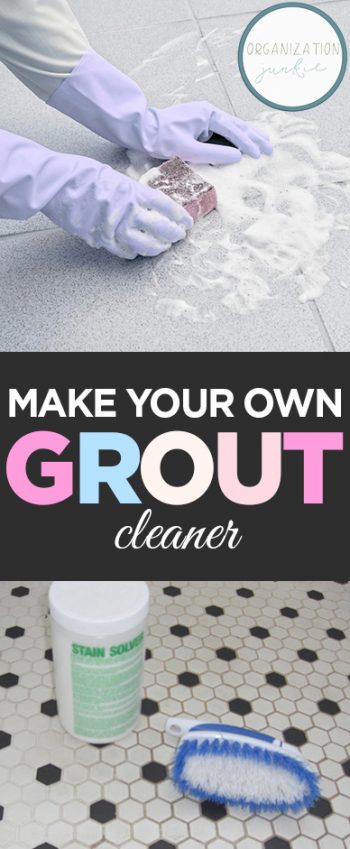 Make Your Own Grout Cleaner| Grout Cleaner, DIY Grout Cleaner, Homemade Grout Cleaner, Tile Care TIps and Tricks, Grout Care TIps, Homemade Cleaning Products, Popular Pin