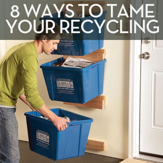 How to Organize Materials for Recycling • Organization Junkie
