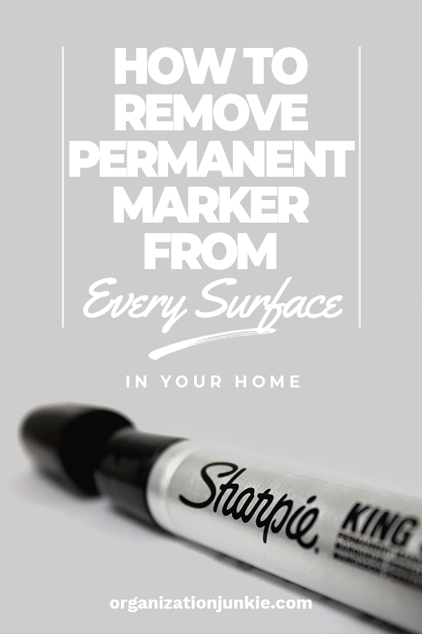 How to Remove Permanent Marker From Every Surface In Your Home