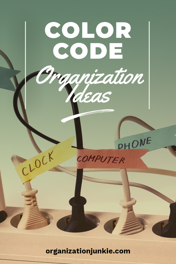 Color Code Organization Ideas • Organization Junkie