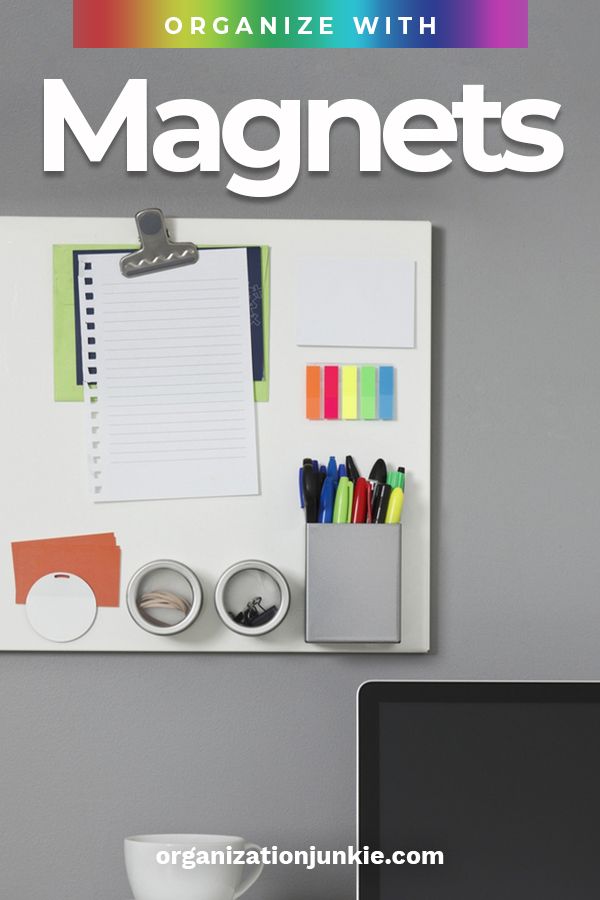 Getting organized just got a little bit easier. I am sure you are wondering how this can be. But to put it in simple terms, one easy way to get organized is to use magnets. That's right.. magnets. Keep reading to learn how you will be 