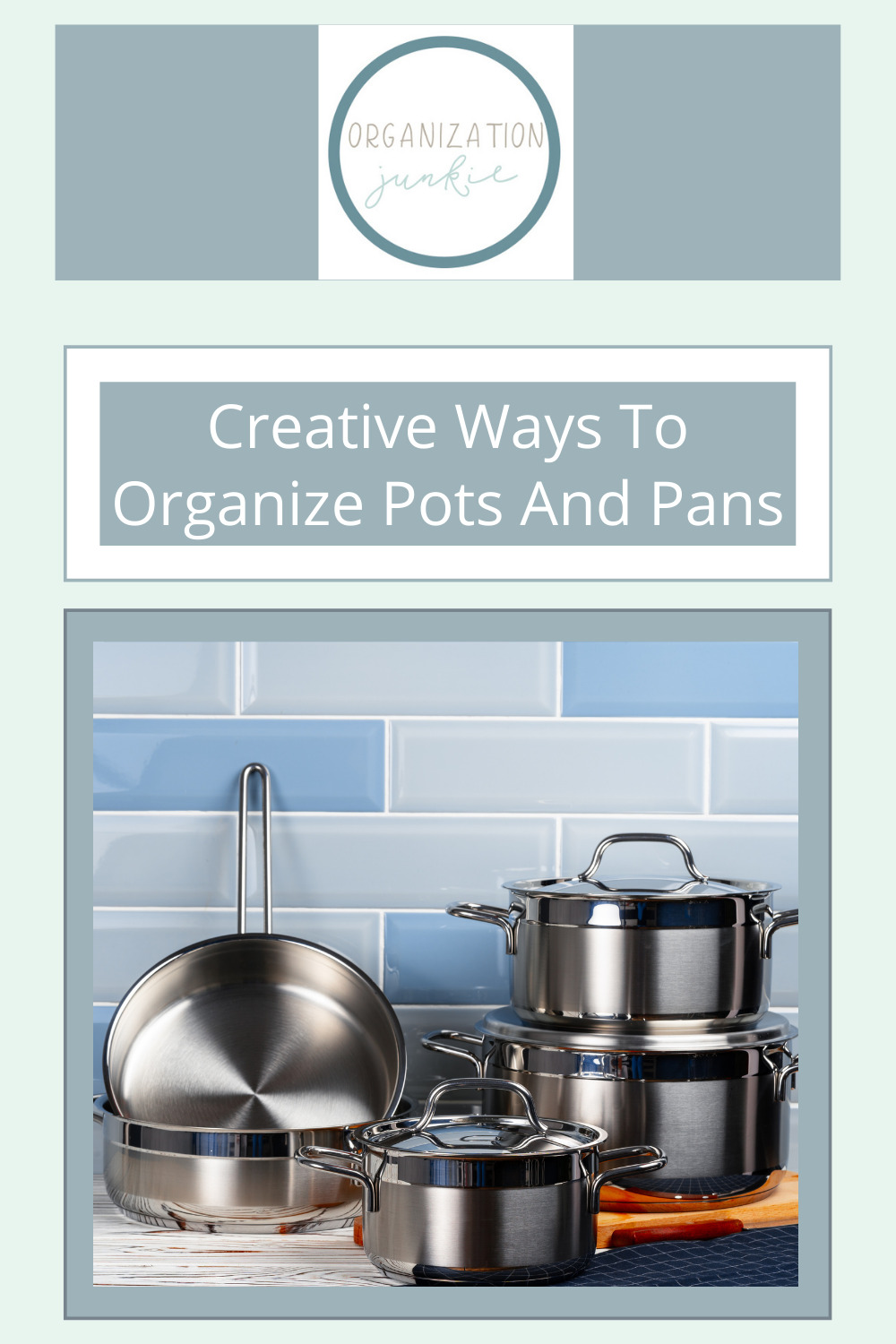 Organize Pots And Pans: Kitchen - Organize - Organizationjunkie.com