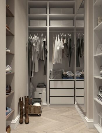 Use the Swedish death cleaning procedure to create extra space in your closet