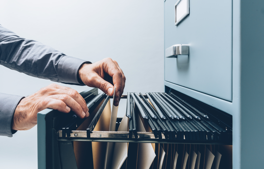 Storing Documents in a Filing Cabinet - Storage mistakes